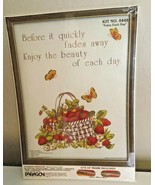 Paragon Needlecraft No. 0448 &quot;Enjoy Each Day&quot; Complete Stitchery Kit - $245.46 MXN