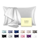 Natural Mulberry Silk Pillowcase For Hair And Skin Standard Size 20&quot;X 26... - £22.34 GBP