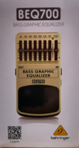 Behringer - BEQ700 - 7-Band Equalizer Bass Graphic Pedal - $49.95