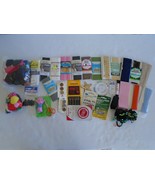 Assorted Vintage New Sewing Supplies Notion Craft Large Lot Needles Butt... - $380.59 MXN