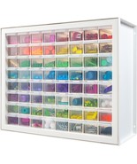 IRIS USA Bead Organizer Storage Bin Drawer Cabinet 64 Drawer Plastic  - $96.04 CAD