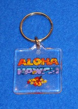 *Brand New* Remarkable Aloha Hawaii Keychain Outrigger Canoe Palm Trees Flowers - £4.75 GBP