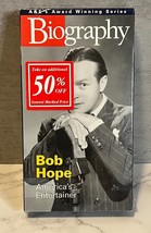 Biography: Bob Hope - Americas Entertainer (VHS, 1999) Brand New SEALED - £4.45 GBP
