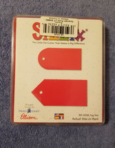 Sizzix Tags Die Set by Provo Craft - $9.00