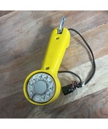 Vtg Yellow Bell System Western Electric Lineman&#39;s Test Butt Set Rotary U... - $44.46 CAD