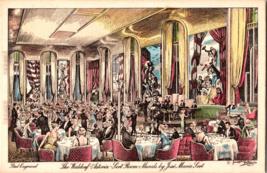 The Waldorf Astoria ~Sert Room~Murals by Jose Maria Sert, Steel Engraved ,NY - £9.16 GBP