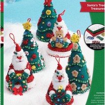 Crafty Christmas: Felt Applique Ornament Kit - 6 Piece Tree - £73.29 GBP