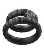 Male Silicone Cock Ring Penis Erection Enhancer Stay Harder Sex Toys Men - $12.99