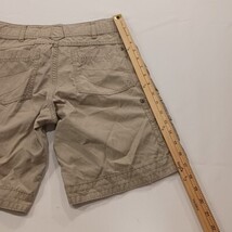Cabelas Casuals Women's Brown Cargo Utility Cotton Shorts Hiking Size 4 (30×9.5) image 10