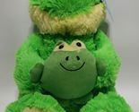 Cottondale Goffa International Mama Frog With Baby Plush Stuffed Toy Green - $38.60
