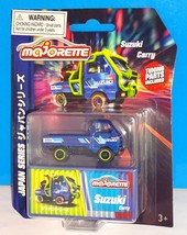 Majorette Deluxe Cars Japan Series w/ Tuning Parts Suzuki Carry Blue - $15.00