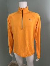 NWT Men&#39;s Puma Technical 14/ Zip Mock Neck Pullover Sz Medium - $27.71