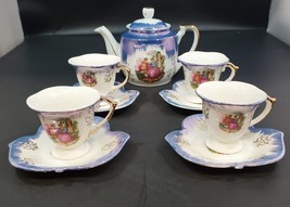 Vintage Shinto China, Porcelain, 10 Pcs. small Tea Set, Japan - £23.67 GBP