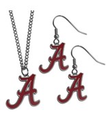 NCAA Siskiyou Sports Womens Alabama Crimson Tide Dangle Earrings and Chain - €15,43 EUR