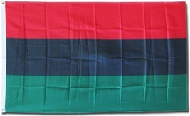 African American - 3&#39;X5&#39; Polyester Flag - £12.50 GBP