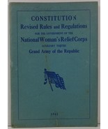 Constitution for the Government of National Woman&#39;s Relief Corps - £5.19 GBP