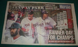 Boston Red Sox 2005 Newspaper Poster David Ortiz Curt Schilling Johnny D... - £7.77 GBP