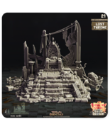3D Printed Cast n Play Lost Throne The Lost Castle Terrain Set 28mm 32mm... - $538.65 MXN+