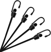 SDTC Tech 36 Inch Bungee Cord with Hook, 4 Pack Superior Latex Heavy Duty Elasti - £16.76 GBP