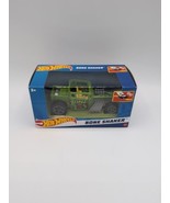 Hot Wheels Pull-Back Speeder Green Bone Shaker Neon Green - £11.05 GBP