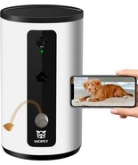 WOpet Smart Pet CameraDog Treat Dispenser Full HD WiFi Pet Camera with N... - $79.19