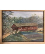 Five Bros Tobacco Canvas Painting By Irene Alexander 1988 - €81,30 EUR