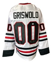 Chevy Chase Signed Lampoons Christmas Vacation White Griswold Jersey JSA - £175.05 GBP