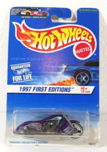 SCORCHIN&#39; SCOOTER HOT WHEELS Motorcycle Purple 1997 First Editions 9/12 ... - £5.13 GBP