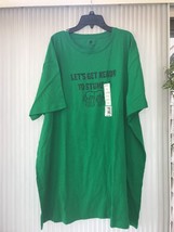 St Patrick Tee Men&#39;s Short Sleeve Let’s Get Ready To… T-Shirt XXXL Ships... - $10.87