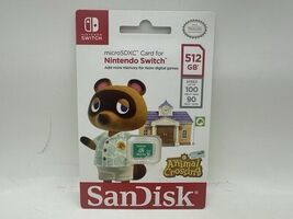 SanDisk 512GB MicroSDXC Card for Nintendo Switch Animal Crossing Edition... - $62.14 CAD