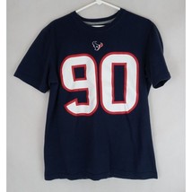 Nike Regular Fit Men&#39;s NFL Houston Texans Jadeveon Clowney #90 T-Shirt S... - £8.38 GBP