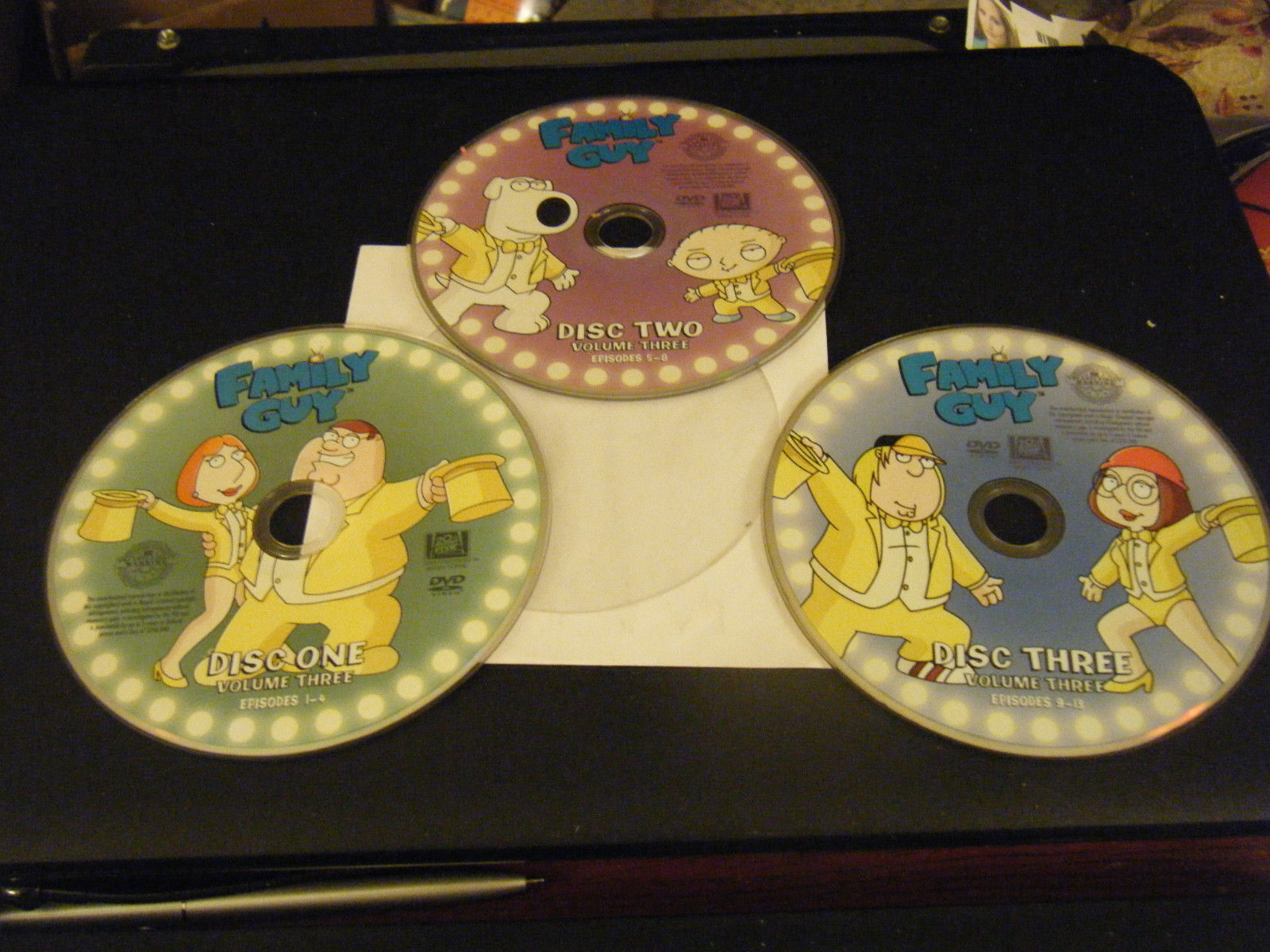 Family Guy - Volume 3 (DVD, 2009, 3-Disc Set) - Discs Only!!! - $7.46