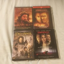 4 DVD Lot: The Last Samurai,Enemey at the Gates,The Lord of the Rings,Simpatic - £8.56 GBP