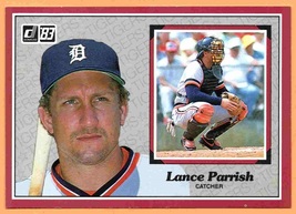 Detroit Tigers Lance Parrish 1983 Donruss Action All Stars #50 nr mt ! - £0.39 GBP