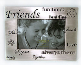 Friends Pewter Picture Frame by Fetco 3.5x5 - $9.99
