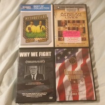 4 DVD Lot:American Honor,Mythbusters,African American Lives,Why We Fight - £7.83 GBP