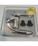 Rabbit Wine Preserver Sterling Lever Vacuum Pump 2 Push Stoppers Metrokane - €4,29 EUR