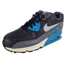  Nike Air Max 705499 001 Sneakers Shoes  Retro Black Blue Running Size 5.5 Y - £32.05 GBP