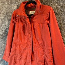 Orvis Jacket Womens Extra Small Red Duster Coat Full Zip Outdoors Mesh Inlay - £15.68 GBP