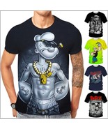 Fashion Personality 3D T Shirt Men&#39;s Unisex Casual Hip Hop T Shirts - $24.00