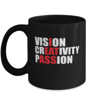 Coffee Mug Funny Vision Creativity Passion I Eat Ass Sarcasm  - £15.62 GBP