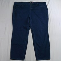 Torrid 26 Plus Skinny Dark Wash Stretch Denim Womens Jeans - £15.16 GBP
