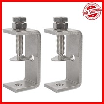 304 Stainless Steel C Clamps - 65mm Adjustable Jaw for Versatile Use - $27.15