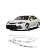 Rain Guards for Toyota Camry 2018-2022 (4PCs) Chrome Finish Tape-On Style - £80.68 GBP