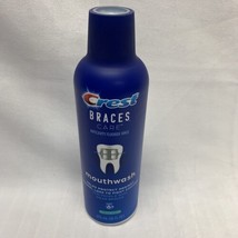 Crest Braces Care Mouthwash Fresh Mint 16 oz Anticavity Fluoride Rinse A... - $14.52