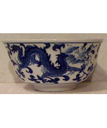 A Pair Of Antique Chinese Porcelain Dragon &amp; Phoenix Bowls In Light &amp; Da... - €43,42 EUR
