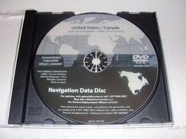 New GM BUICK HUMMER CADILLAC NAVIGATION DVD 10.4 MAP UPDATE 2003 2004 20... - £58.97 GBP