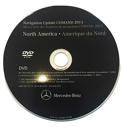 Primary image for MERCEDES-BENZ NAVIGATION DVD MAPS NTG2 MCSII DVD COMAND NORTH AMERICA USA CANADA