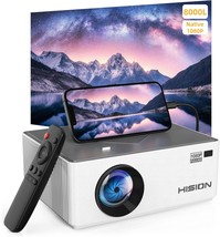 Mini Projector Full Hd 1080P Outdoor Movie Projector, Hision 8000L Porta... - $168.92