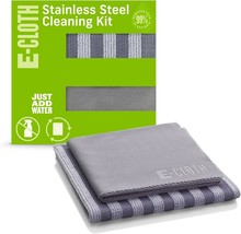 E-Cloth Stainless Steel Cleaning Kit, Microfiber Stainless Steel Cleaner for a S - £21.57 GBP